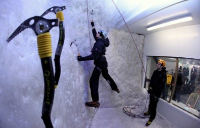 Pared de Hielo en Ellis Brigham