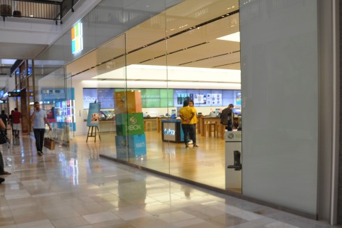 Tienda de Microsoft. Santana Row. San José. California. 